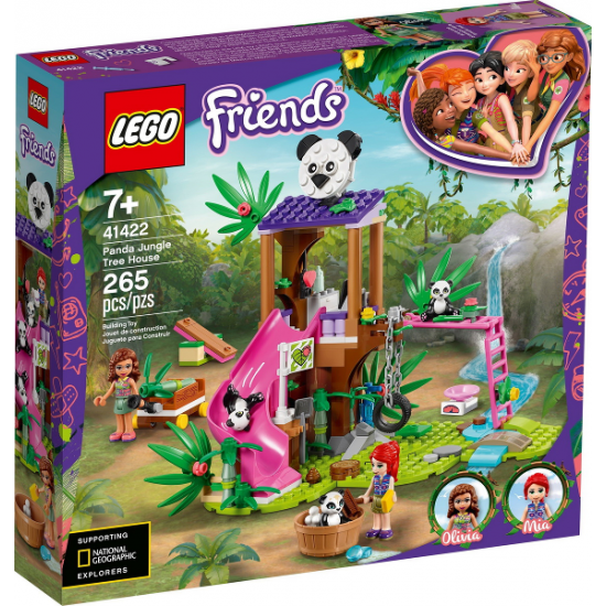 LEGO FRIENDS Panda Jungle Tree House 2020